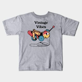 Vintage Cricket Pull Toy Kids T-Shirt